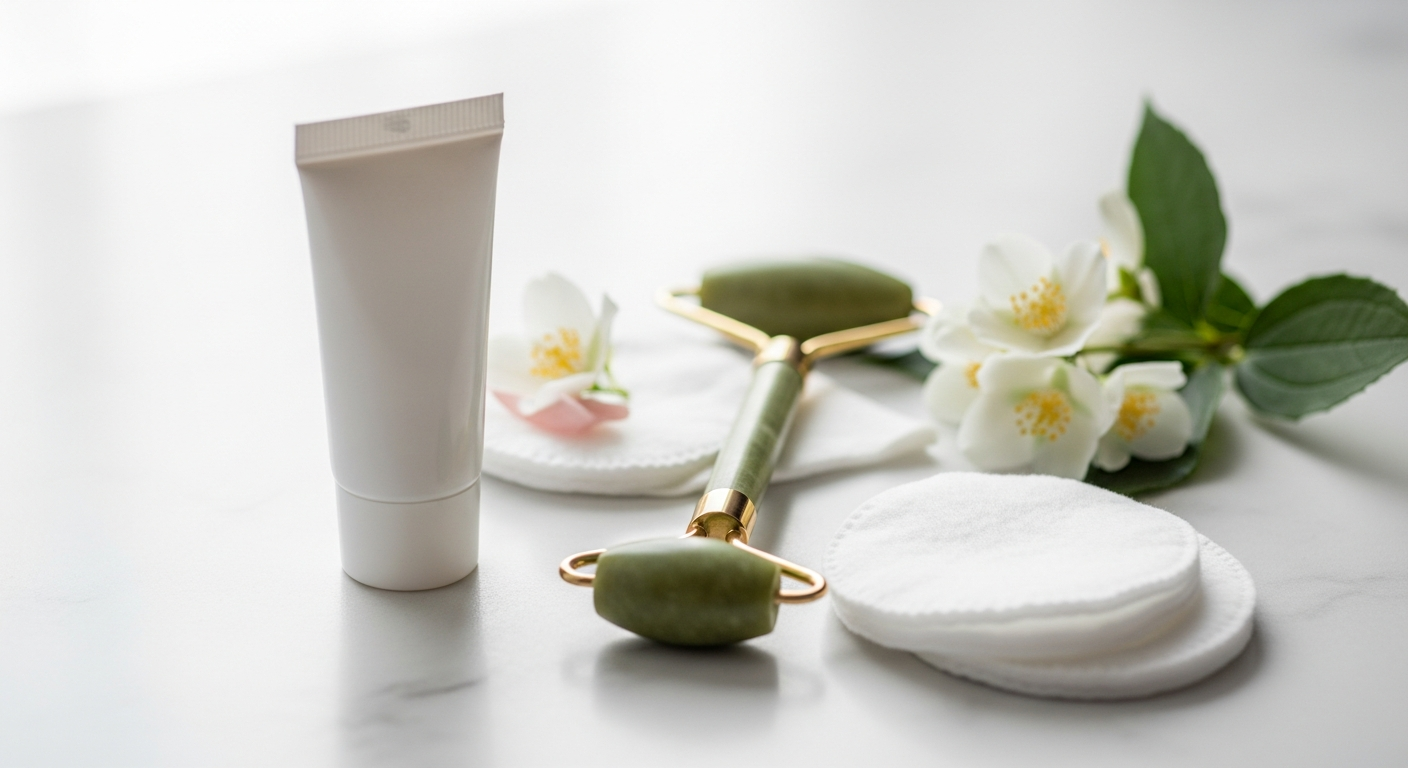 Gentle skincare products for facial and eyelid eczema treatment