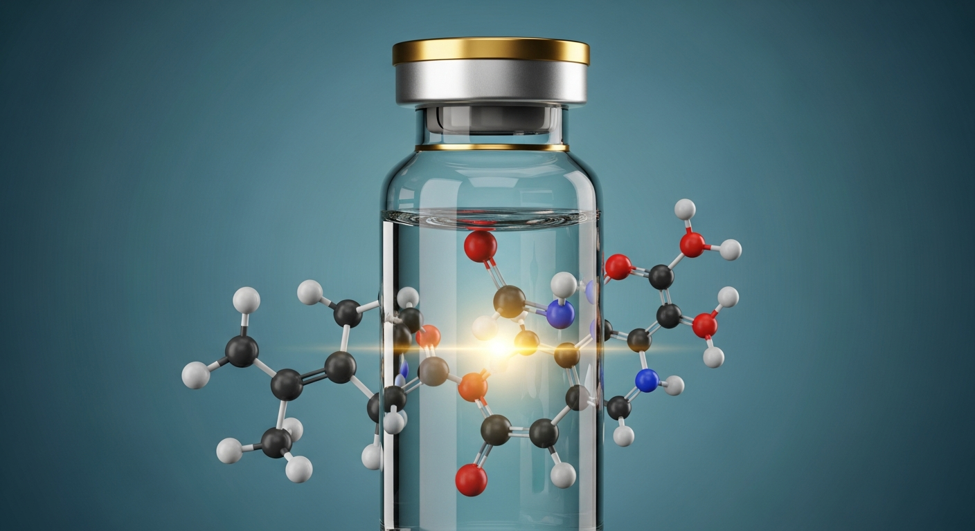 Ilustración científica de cómo funcionan los medicamentos GLP-1 para la pérdida de peso