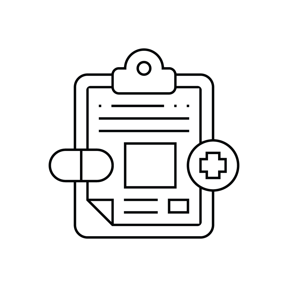 Doctor diagnosis icon